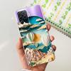 Für Oppo Reno5 Lite 5 Lite Handyhülle Weiches TPU Silikon Fundas Oppo A94 4G 5G Hülle Drachen Marmor Luxus Girly Malerei Capa