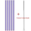 30cm Replacement Straw for Insulation Cup Simple Reusable Long Straws for 30 Oz 40 Oz Tumbler Cup Straws with Cleaning Brush 5