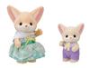 Sylvanian Families Doll and Furniture Set Picnic Fennec ST Mark Ages 3 and Toy Sylvanian Epoch "Friendly - Fox" DF-24 Certified, Up, Dollhouse,