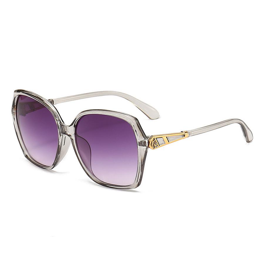 

Женские новые солнцезащитные очки с большой оправой, нерегулярные солнцезащитные козырьки. Элегантные и модные женские очки. Очки для путешествий на открытом воздухе. Неполяризованные модные аксессуары. серый