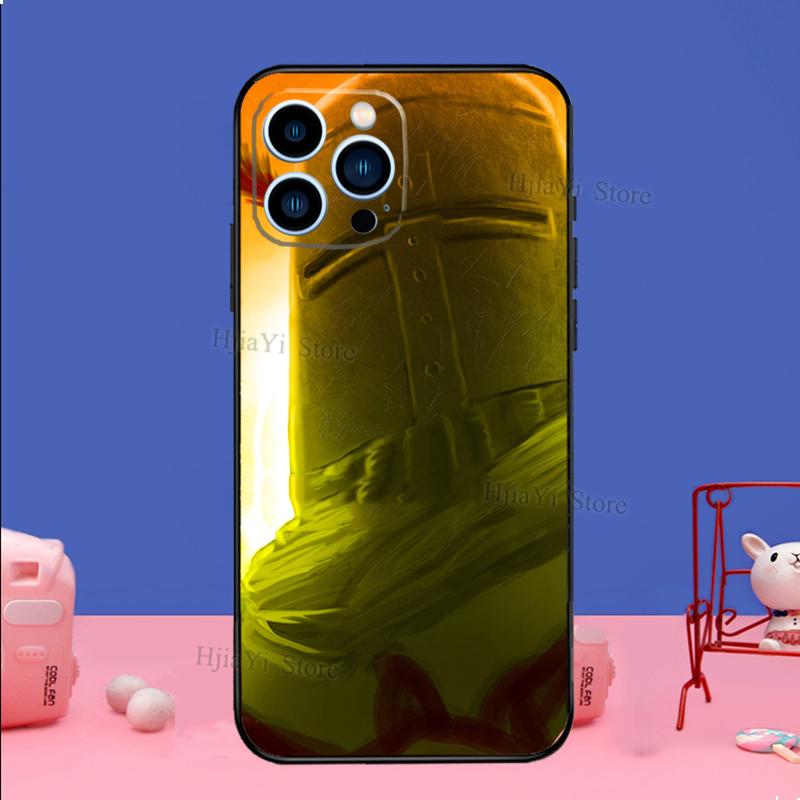 Praise the Sun Dark Souls Case For iPhone 16 15 13 11 14 Pro Max 12 Mini Plus XR X XS Max Silicone Phone Cover