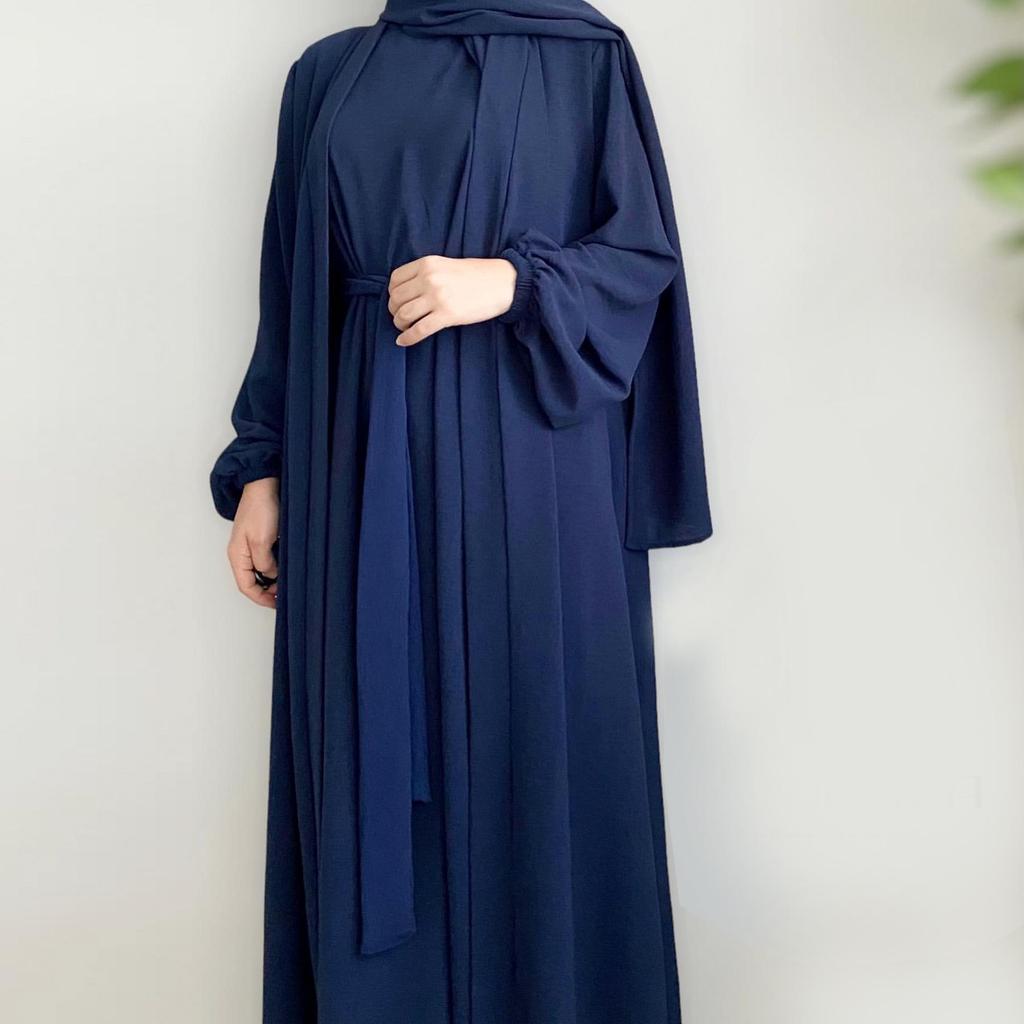 Solid Color Two-Piece Set: Turkey & Dubai Collection