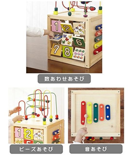Dřevěná forma na hračky Ed Inter Forest Play Box 806487