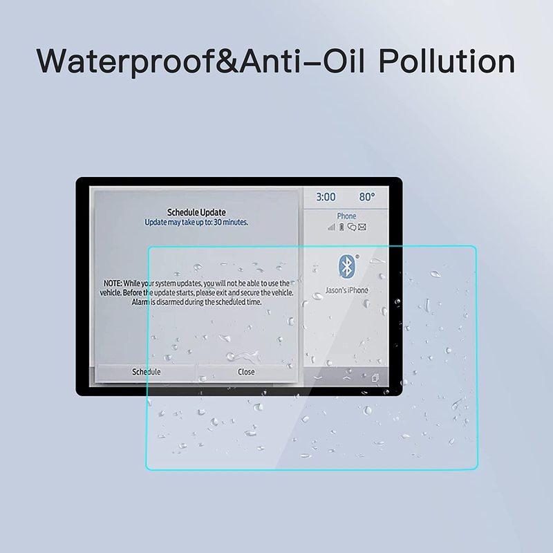 Screen Protector for - Ford F-150 12Inch Navigation Display Tempered Glass F150 SYNC4 Touchscreen Protector Accessories