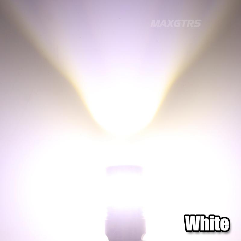 MAXGTRS 2x 1156 LED P21W BA15S 7440 W21W XBD Chip Turn Signal Light Backup Bulb Reverse Tail Lamp 1156 BA15S P21W белый