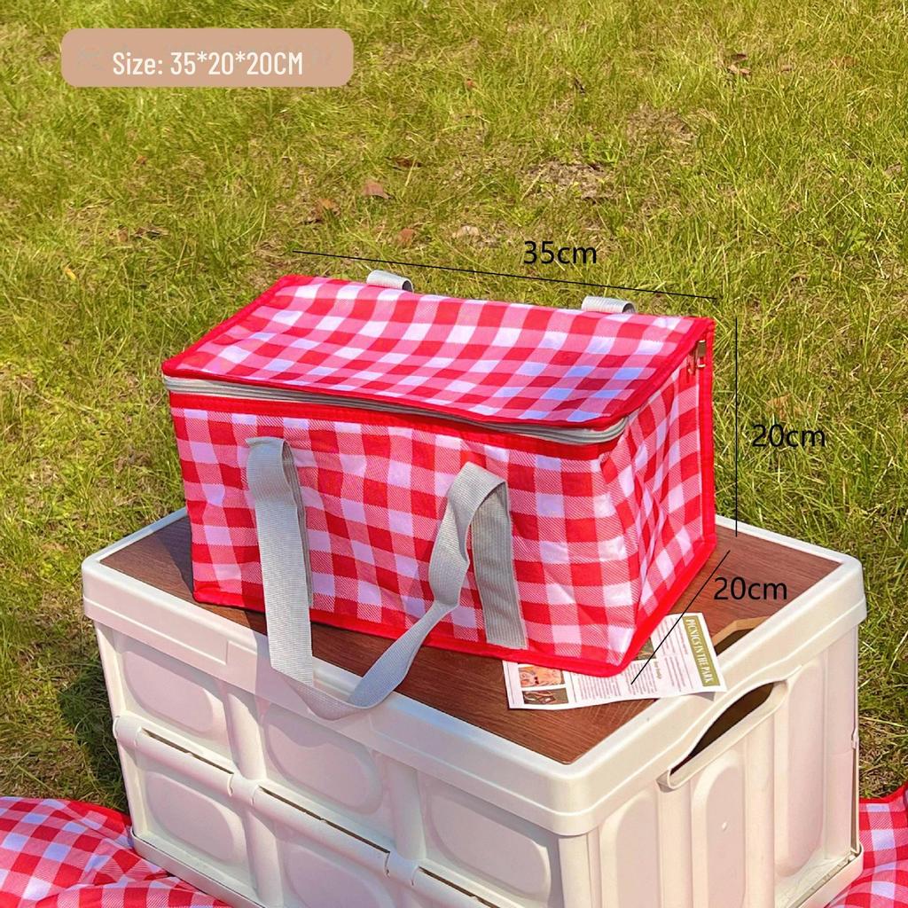 Tragbarer, faltbarer Picknick- und Aufbewahrungskorb im japanischen Stil für Gemüse und Wäsche