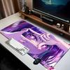 1PC Custom Name Purple Eyes Dream Mouse Pad, Keyboard and Mouse Desk Pad, for Computer Notebook  Birthday Gift For Any Room Or Office