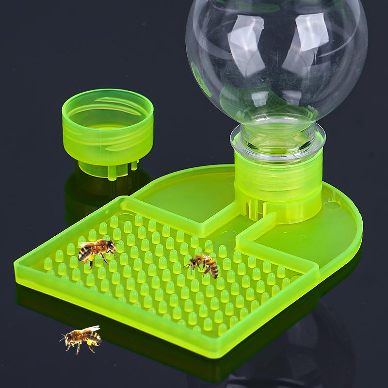 Neues Design Bienen Wasserspender Eingang im Bienenstock Fütterung Interne Mineralflasche Adapter Ertrinkschutz Imkerei Zubehör 1 Stück
