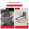 Suction Cup Foldable Towel Ring, No Punch Bathroom Storage Holder For Towels Hair Bands And Jewelry Organizer Rack