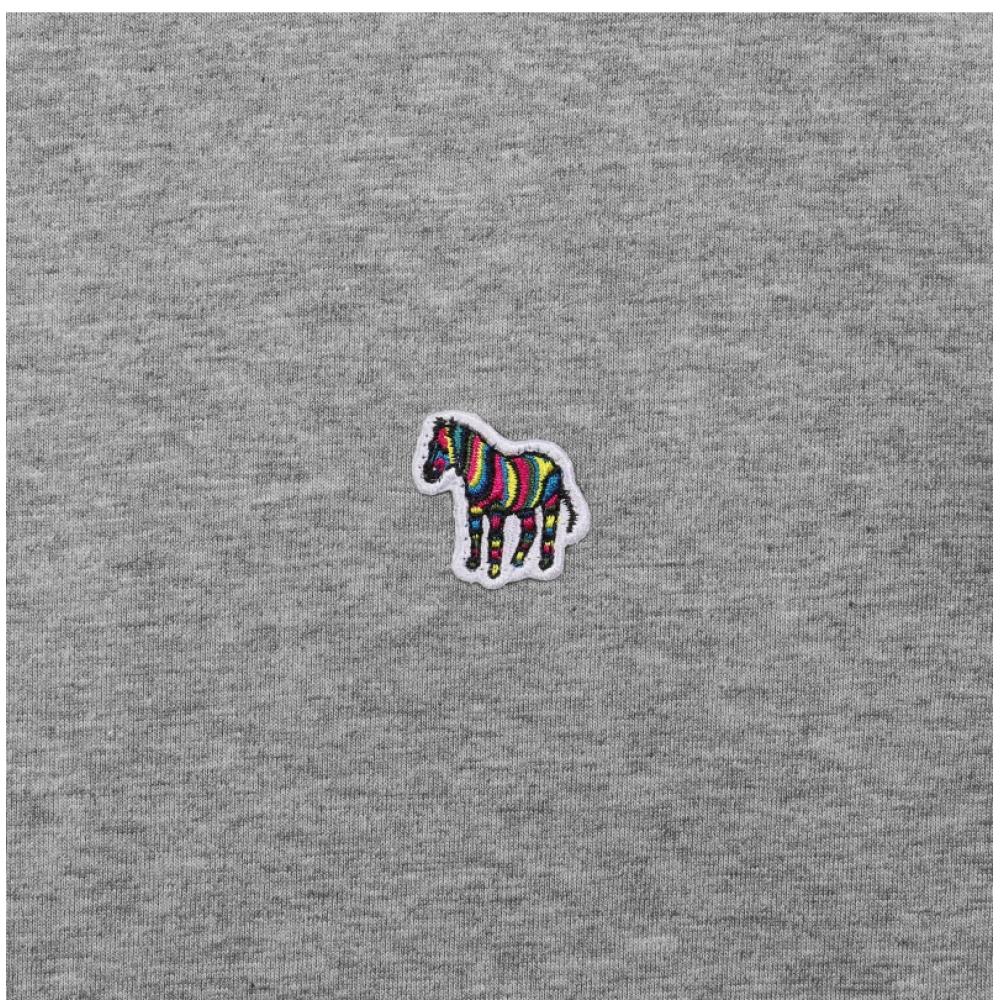 Paul Smith M2r 010r KZebra 72 Zebra Waffen Logo Slim Fit Mens Short Sleeve Tee