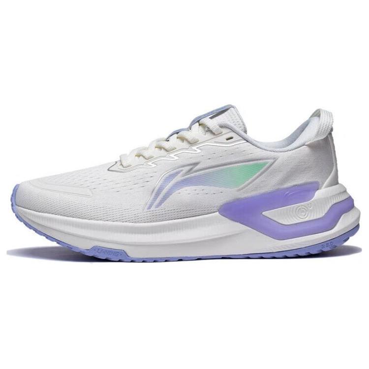 

Li Ning YueYing 3.0 Cushioning Slip Resistant Abrasion Resistant Breathable Low top Running Shoes Women s White ARHT020-1 35.5