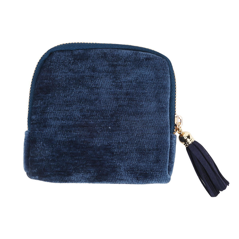 Portable Multi-layer Tassel Jewelry Storage Bag Travel Jade Bracelet Large-capacity Zipper Jewelry Packaging Bag Organizer