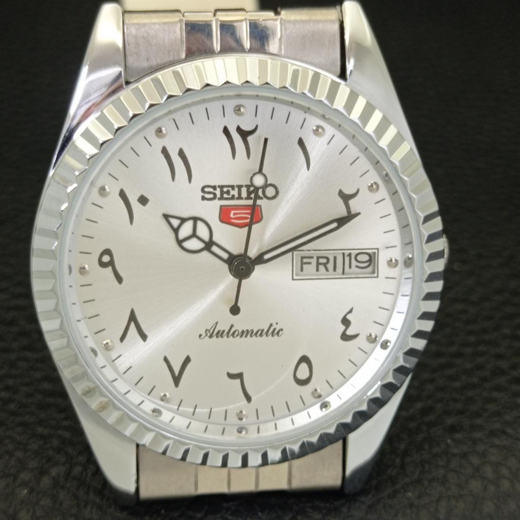 REFURBISHED SEIKO 5 AUTOMATIC 6309A VINTAGE JAPAN MENS ARABIC WATCH A441477-5 Sk-a441477