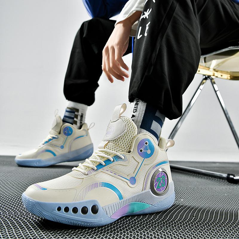 Fashion New Basketball Shoes Men Street Non-slip Field Male Cushioned Basketball Boots Training Brand Comfortable Women Tennis Sneakers