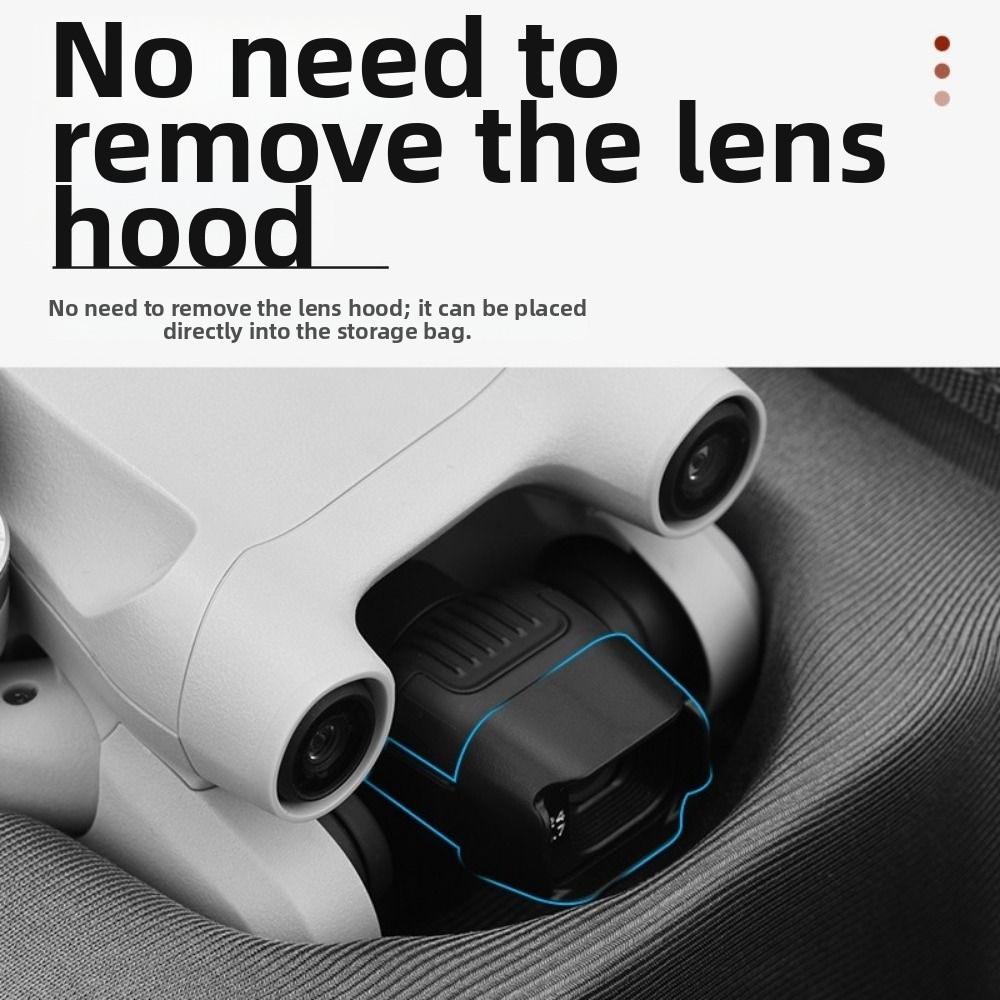 PC Drone Protective Gimbal Lock Cover Anti-Scratch Protector Props  for DJI Mini 3 Pro Drone