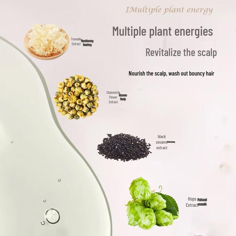 Shilang Tea Seed Fluffy & Silky Hair Care Set