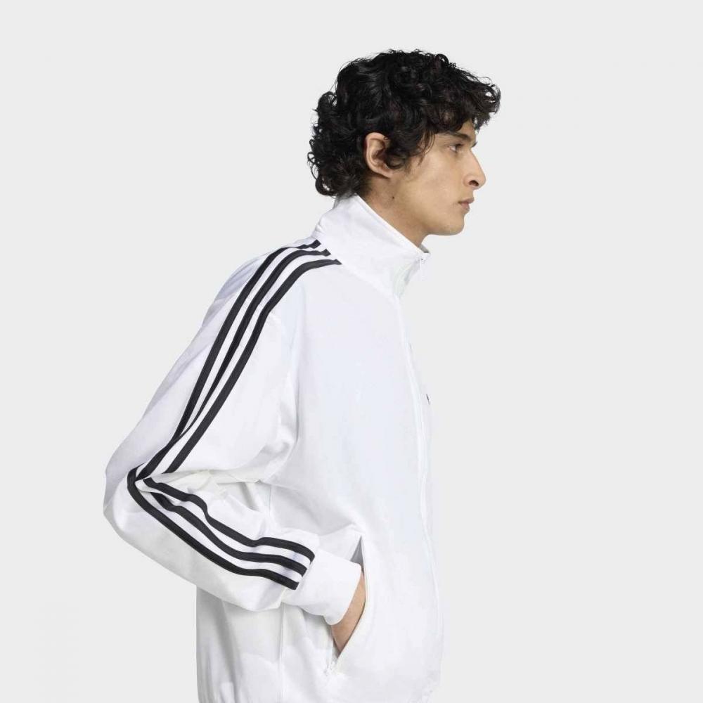 Adidas Unisex Loose Fit Track Top White Kd8308