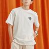 New Balance Drop Shoulder Sleeve T Shirt Unisex White 5ED12093-IV