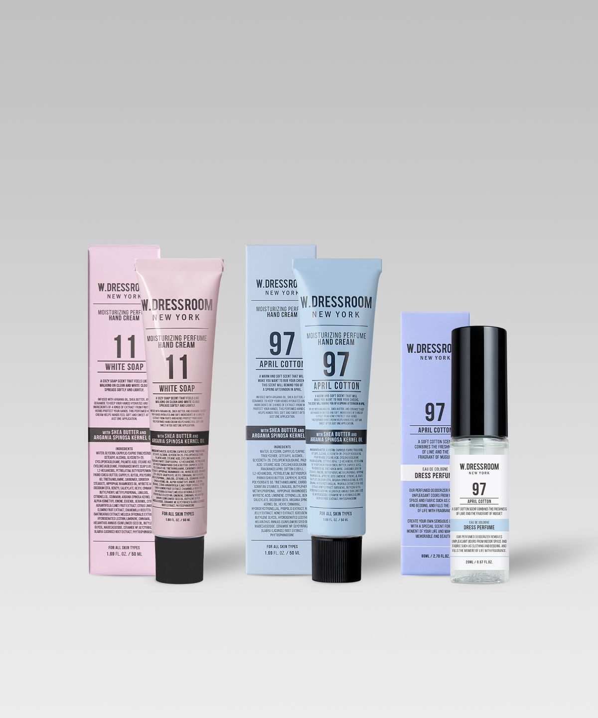 Hand Cream Duo & Dress Perfume Special Set (50ml+50ml+20ml) No. 10 October Woody 50ml