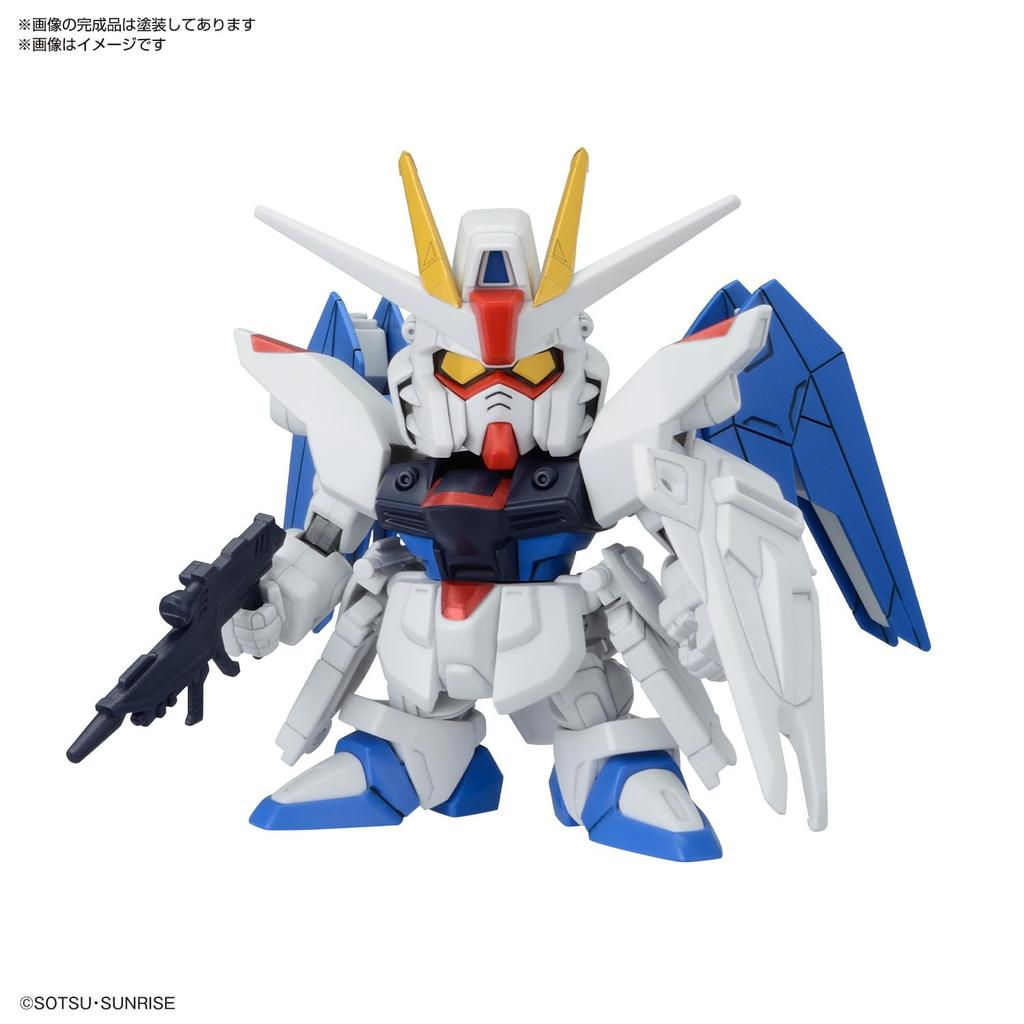 BANDAI SPIRITS SD Gundam BB Senshi Mobile Suit Gundam SEED Fateful Showdown Plastic Model Kit C.E. Set, Color-Coded