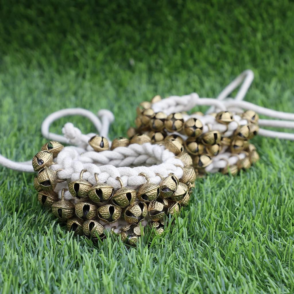 TreegoArt Professional Handmade Indian Kathak Ghungroo With Cotton Cord (50+50) Ghungroo - Pack Of (1 Pair)