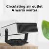 Car Mounted Heater Cross-border 12V Portable Car Heater Defrost Heater 1 180 ° Rotating Car Heater Cooling- Fan Portable Window Defrost Demister