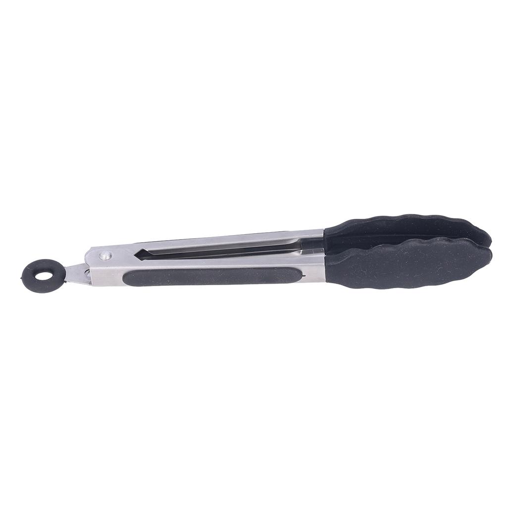 Stainless Steel Kitchen Tongs Silicone Clamp Food Serving Clip for Kitchen Barbecue Grill Baking