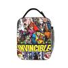 Invinci-bles Manga Style Insulated Lunch Bags Leakproof  Meal Container Thermal Bag Tote Lunch Box Work  Travel Food Handbags