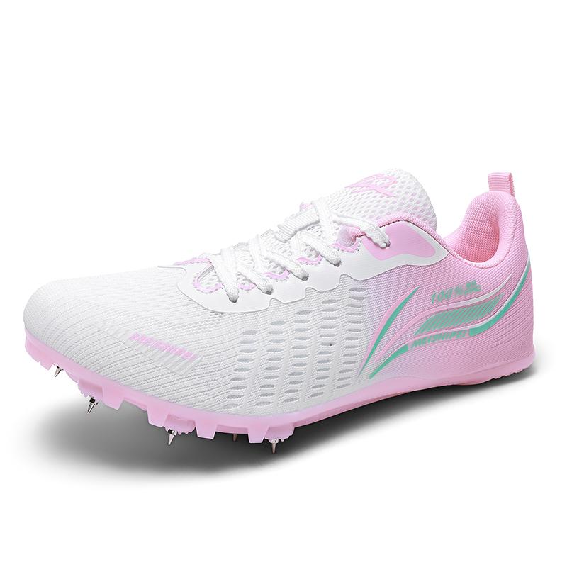 Men'S Sports Shoes Professional Field Nails Sneakers Running Adults Athletics Spike Shoes Child Racing Match Sport Lightweight