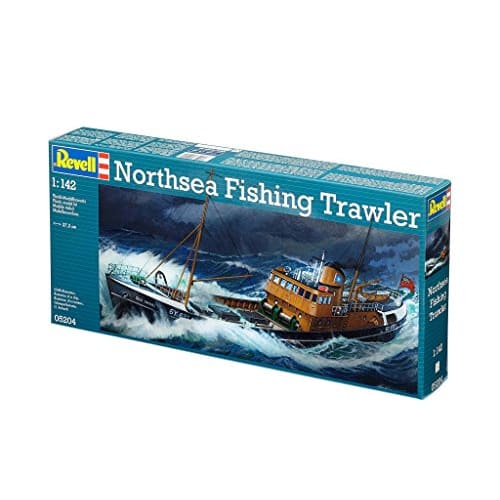 German Revell 1/142 Northsea Trawler 05204 Plastic Model