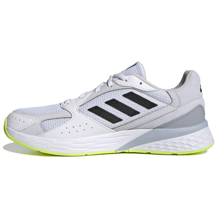 Adidas Response Everyday Versatile Fabric Non-Slip Breathable Low-Top Short Distance Running Shoes Men sneaker White Black Green FY9581