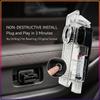 2 Pezzi Proiettore Ombra LED per Portiera Auto Lampada Benvenuto Wireless Styling Per Jaguar XFR XF Sportbrake F-Type S-Type E-Pace I-PACE Svr XJ