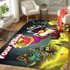 Custom 1Pc Custom Brawl Stars Hero Print Printed Flannel Rug Soft Non Slip Carpet for Bedroom Living Room Office Floor Home Decor Xmas Gift Q154