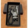 Bear Couple Keychain: Cute Love Charm for Keys & Backpacks