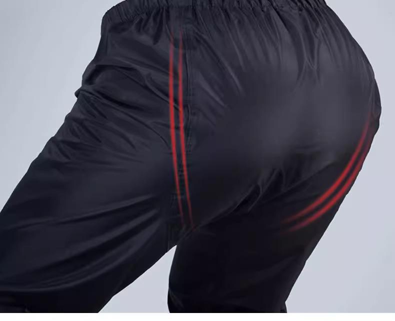 Men's Motorcycle Rain Suit: Thickened Stormproof Jacket & Pants for Riders