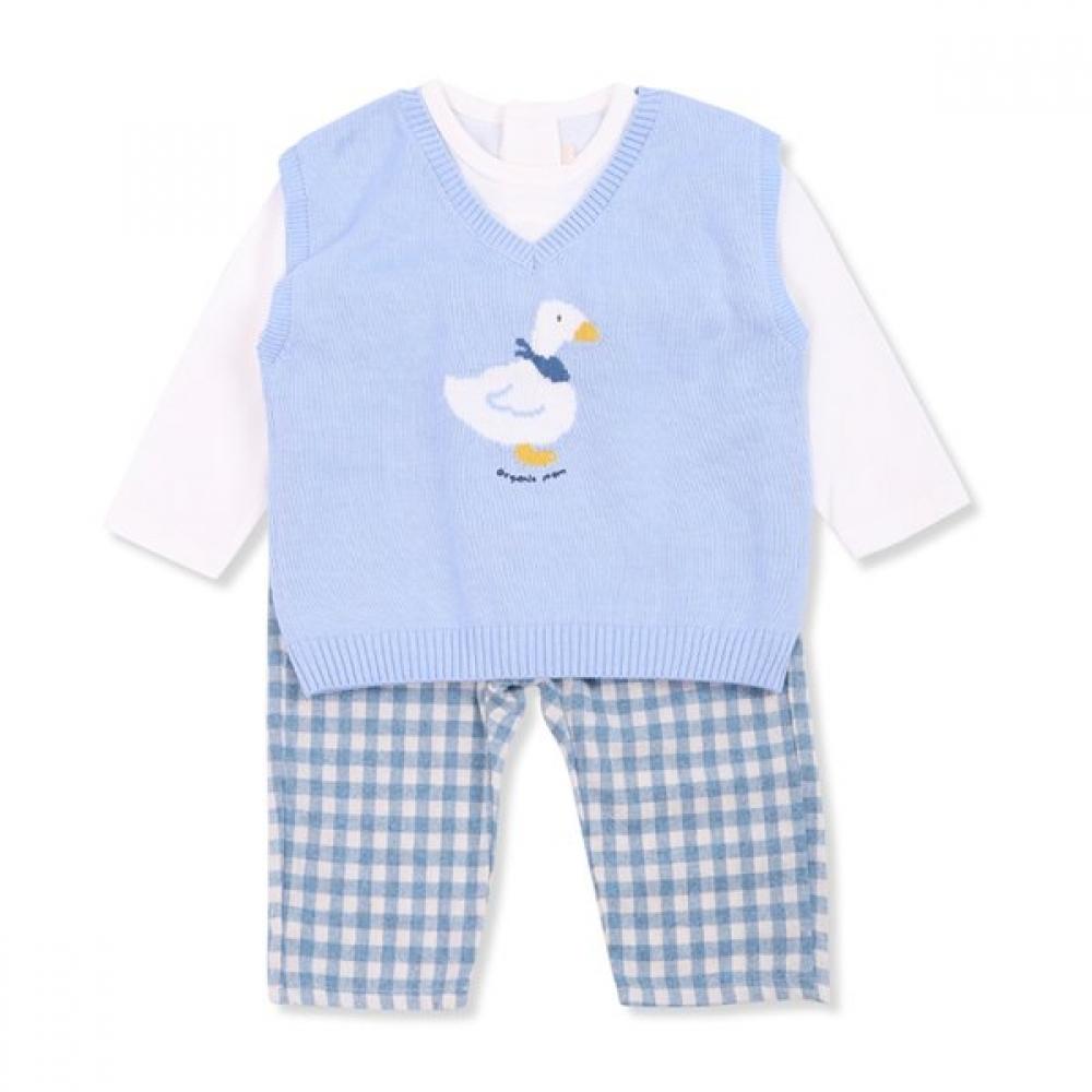 Organicmom Natural Long Socks 3pcs  Mjst3p04 80