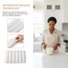 New Chocolate Eclair Dessert Bakeware Long Strip Puffs Baking Mold Finger Shaped Puff Pastry Mold Kitchen Silicone Mold