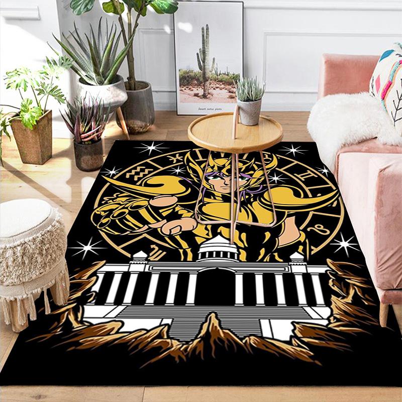Holy warrior Rug Floor Mat for Living Room or Bedroom Soft and Comfortable Carpet a Gift for Birthday and Holiday.MFF0918488