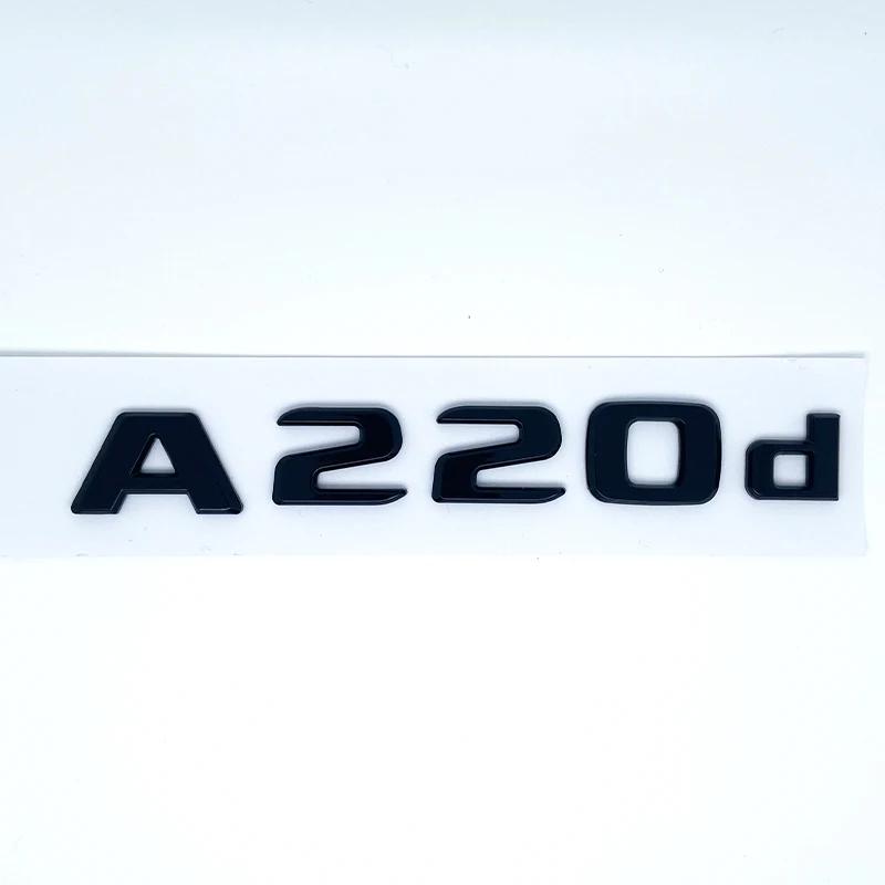 3D Letters A180 A200 A220 A250 A260 A180d A220d 4Matic ABS Emblem for Mercedes Benz A Car Trunk Rear Logo Sticker RK1
