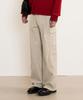 Tienjiti Cotton Wide Cargo Pants (Beige) Tnpa5E105I2