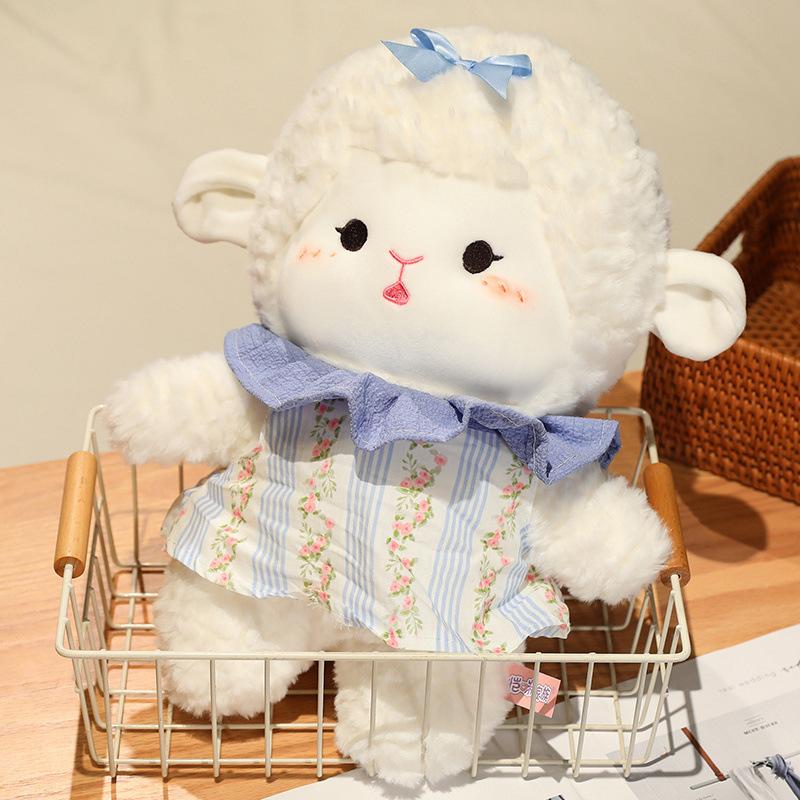 Cute Clouds Little Sheep Doll Beast Alpaca Plush Doll Child Birthday Gift Cotton Doll Girl