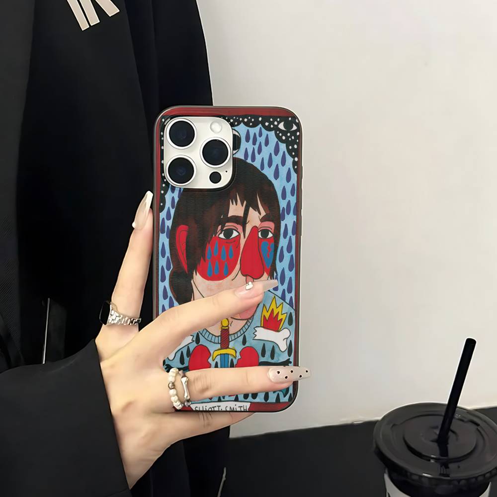 Эллиотт Смит Figure 8 Для IPhone 17 16 15 14 13 12 11 Pro Max Plus Pro Гофрированный Ударопрочный Матовый Чехол для Телефона