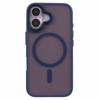 For iPhone 16 Case Compatible with MagSafe TPU+PC Rubberized Finish Phone Cover