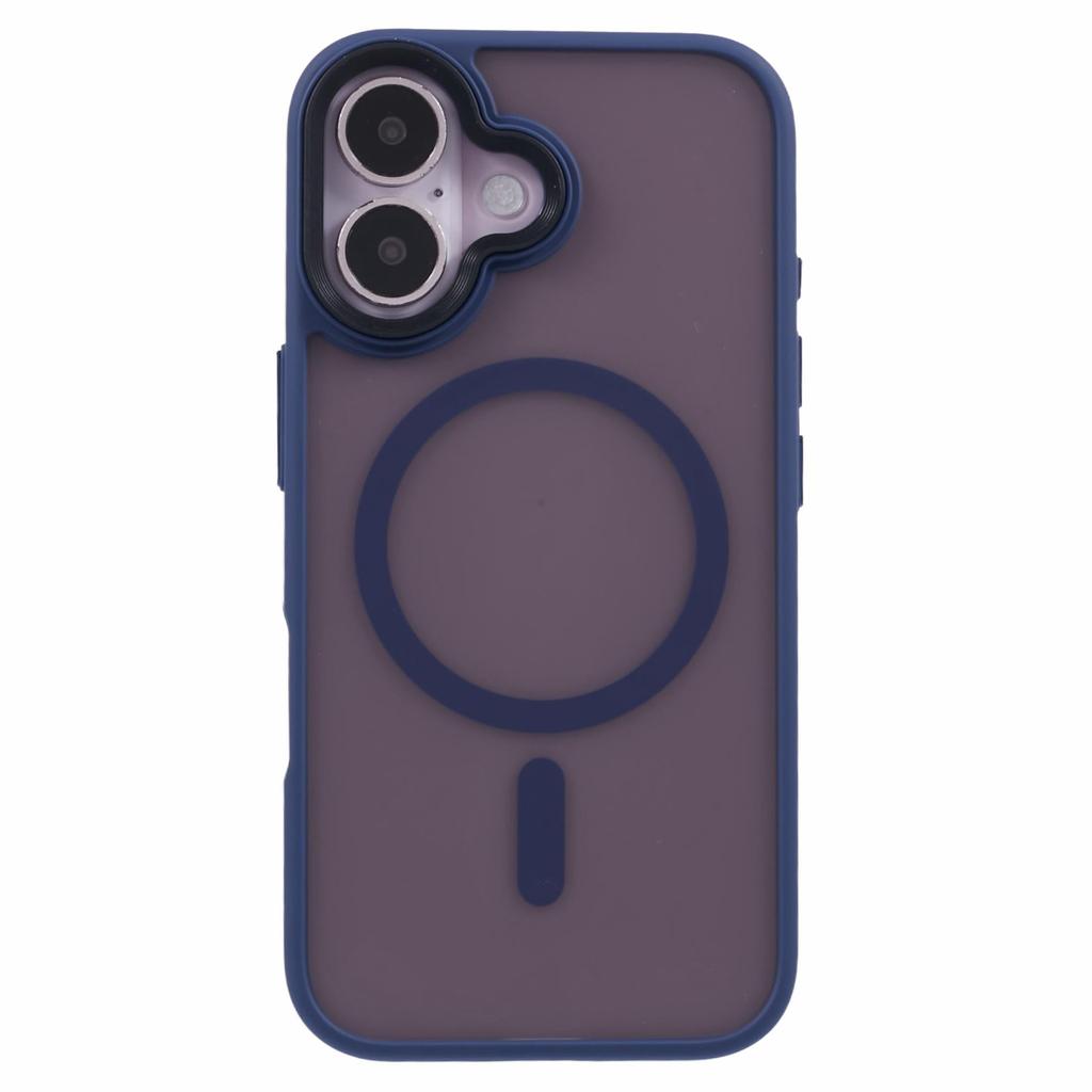 For iPhone 16 Case Compatible with MagSafe TPU+PC Rubberized Finish Phone Cover