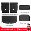 Tesla Model Y/YL/3 TPE Front & Rear Trunk Mats and Accessories