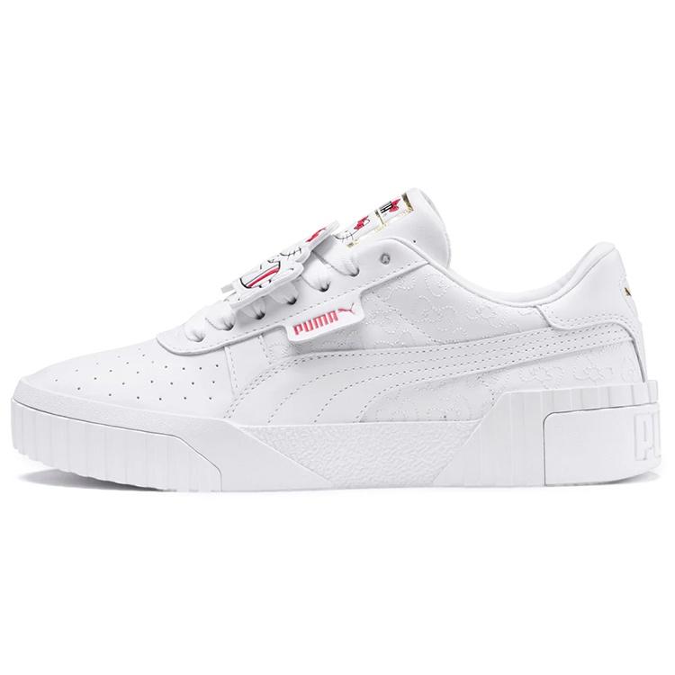 (WMNS) PUMA Hello Kitty x Cali White Red Women s 372328-01 EU 36