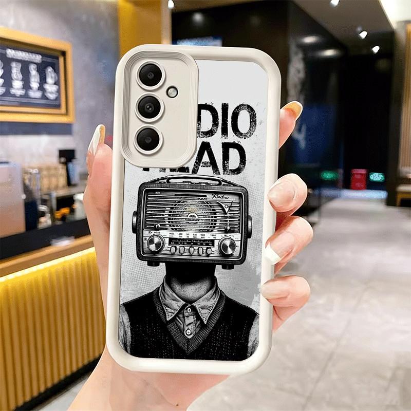 Coque de téléphone pour Samsung Galaxy A17 A16 A15 A14 A13 R-Radiohead Bnad A56 A36 A26 A55 A35 A25 A54 A34 A24 A53 A33 A23 A07 A06