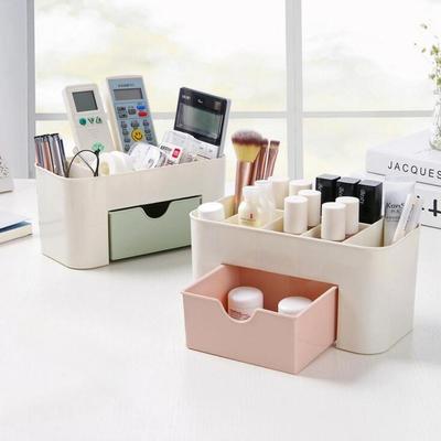 Nordic Makeup Organizer Desktop Drawer Cosmetic Storage Box Brush Box Jewelry Lipstick Mask Compartment Cosmetic Storage Case