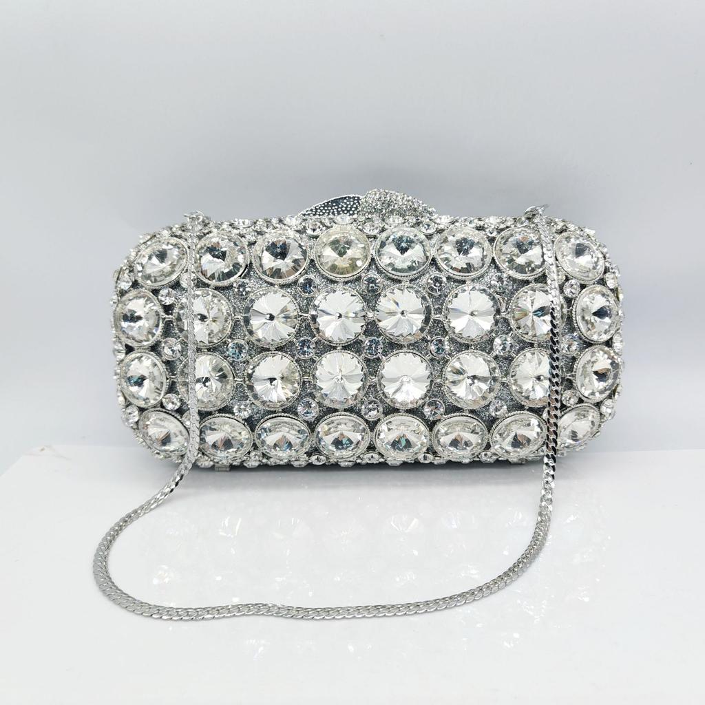 Newest Women Multi Colored Wallet Clutch Bag Designer Luxury Wedding Party Handbags Rhinestones Day Clutches Evening Bags