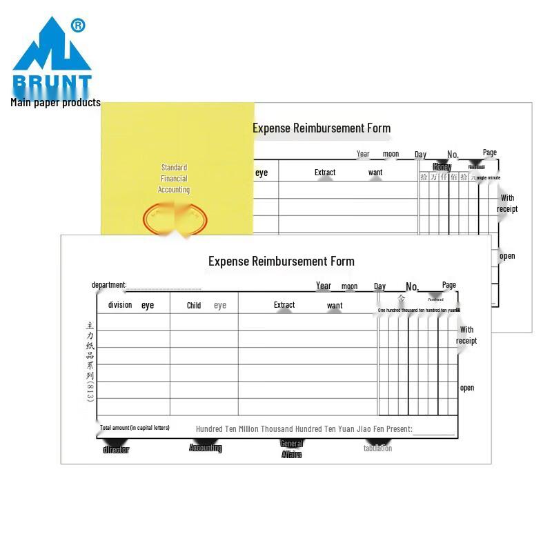 Handwritten Accounting & Financial Forms